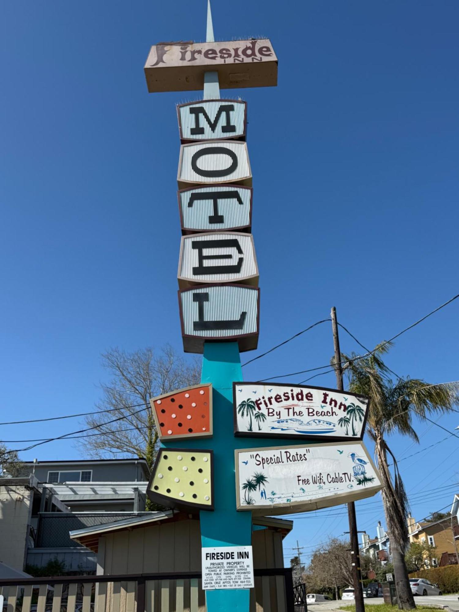 Fireside Inn By The Beach Boardwalk & Bowling ซานตาครูซ ภายนอก รูปภาพ